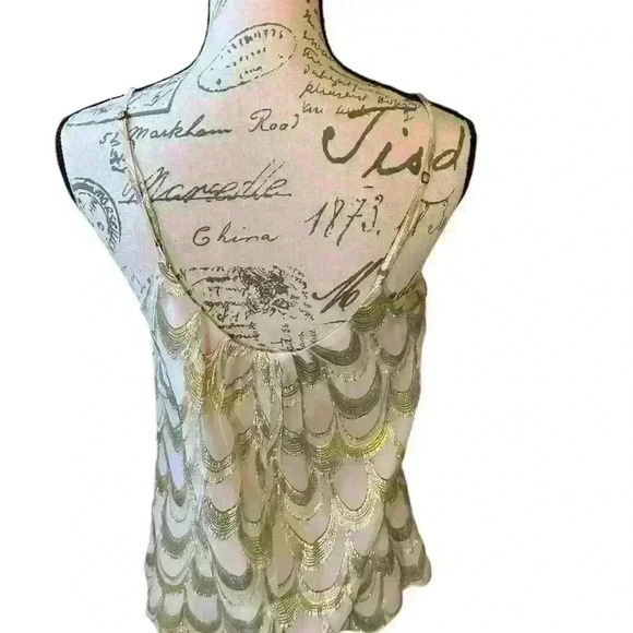 ARNY K Gold/Silver Stunning Top - Picture 4 of 5